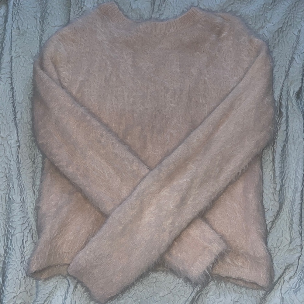 H&M fuzzy sweater
